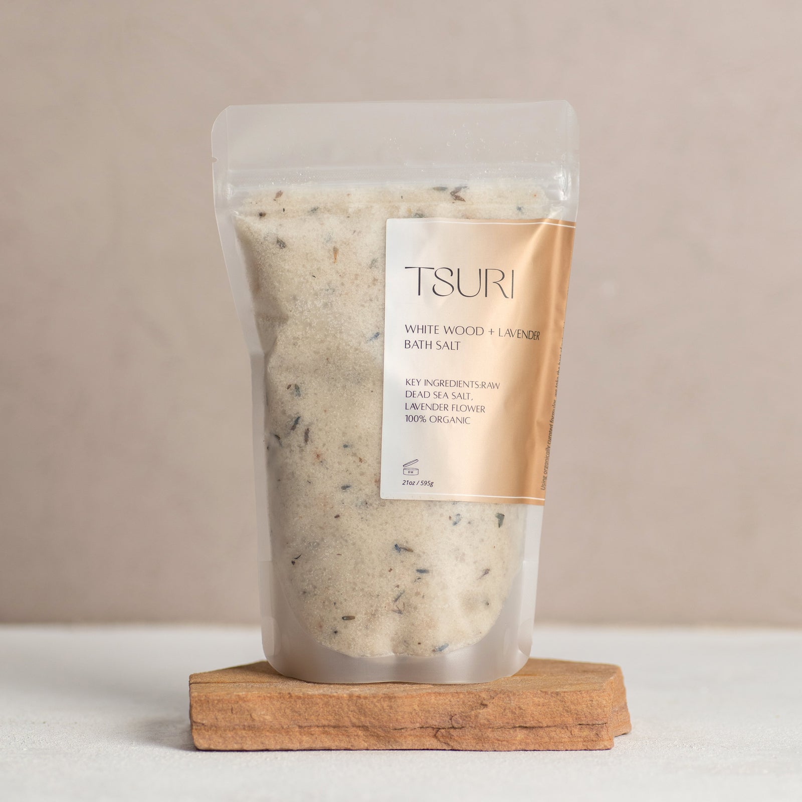 White Wood + Lavender Bath Salt